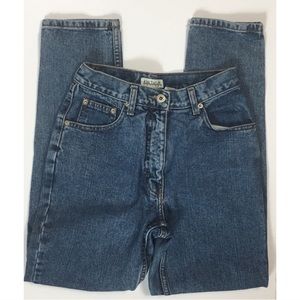 Vintage Ann Taylor Highwaisted Tapered Mom Jeans 4